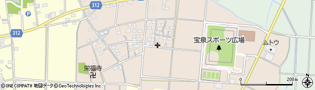 群馬県太田市西野谷町113周辺の地図