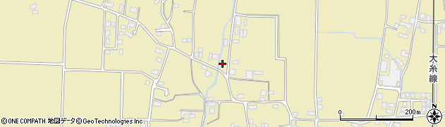 長野県安曇野市三郷明盛2792周辺の地図