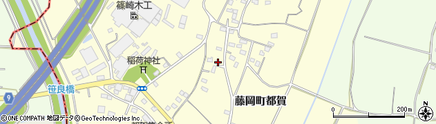 栃木県栃木市藤岡町都賀987周辺の地図