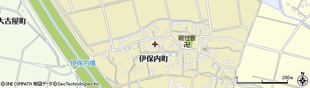 栃木県佐野市伊保内町3881周辺の地図