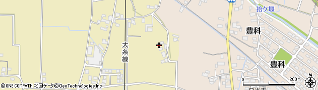 長野県安曇野市三郷明盛2504周辺の地図