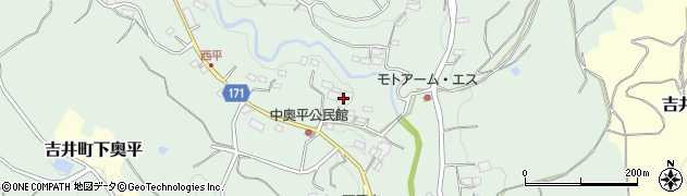 群馬県高崎市吉井町上奥平352周辺の地図
