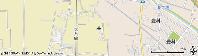 長野県安曇野市三郷明盛2505周辺の地図