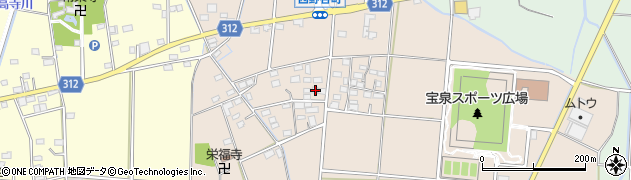 群馬県太田市西野谷町134周辺の地図