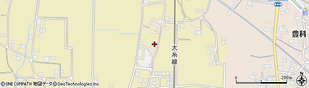 長野県安曇野市三郷明盛2661周辺の地図