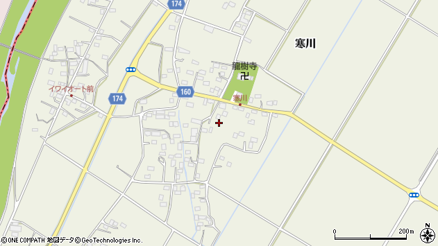 〒329-0226 栃木県小山市寒川の地図