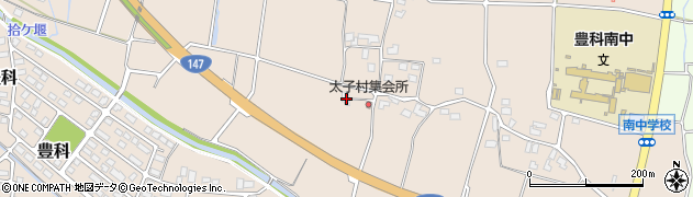 長野県安曇野市豊科下鳥羽1635周辺の地図
