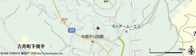 群馬県高崎市吉井町上奥平356周辺の地図