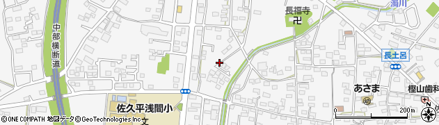 佐久市　佐久平浅間児童館周辺の地図