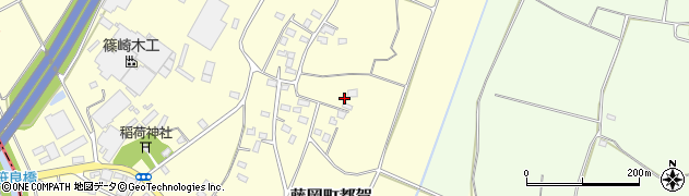 栃木県栃木市藤岡町都賀1095周辺の地図