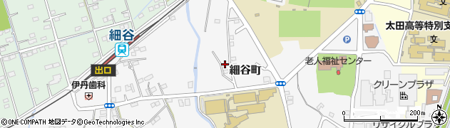 群馬県太田市細谷町1663周辺の地図