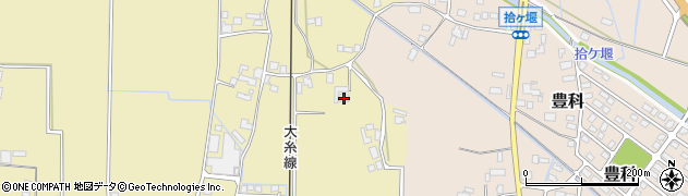 長野県安曇野市三郷明盛2554周辺の地図