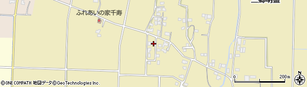 長野県安曇野市三郷明盛3599周辺の地図