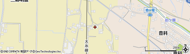 長野県安曇野市三郷明盛2551周辺の地図