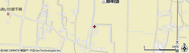長野県安曇野市三郷明盛2788周辺の地図