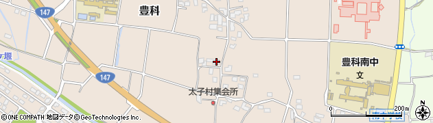 長野県安曇野市豊科下鳥羽1645周辺の地図