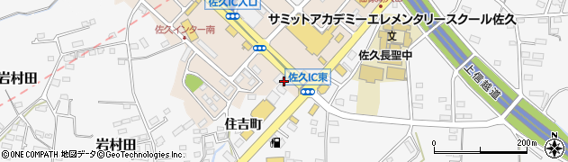くるまやラーメン 佐久インター店周辺の地図
