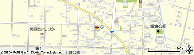 コメリハード＆グリーン新田店周辺の地図