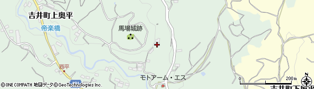 群馬県高崎市吉井町上奥平251周辺の地図