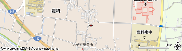 長野県安曇野市豊科下鳥羽1628周辺の地図