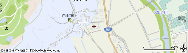 石川県加賀市河南町（ル）周辺の地図