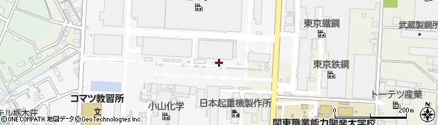 栃木県小山市横倉新田298周辺の地図
