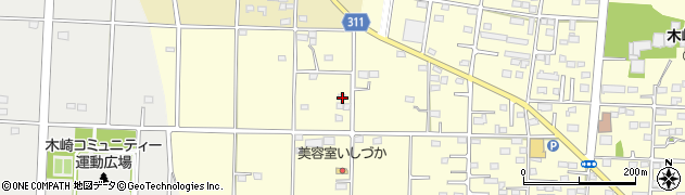 群馬県太田市新田木崎町1369周辺の地図