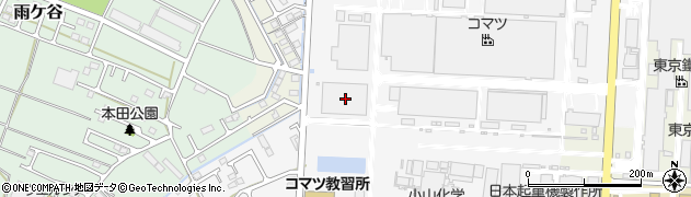 栃木県小山市横倉新田185周辺の地図
