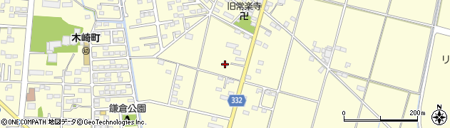 群馬県太田市新田木崎町1672周辺の地図
