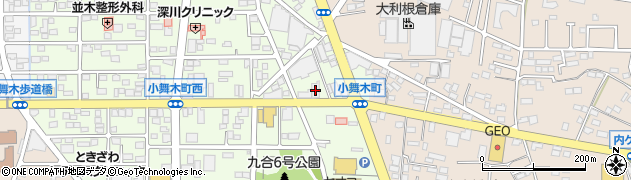 車検のコバック　太田小舞木店周辺の地図