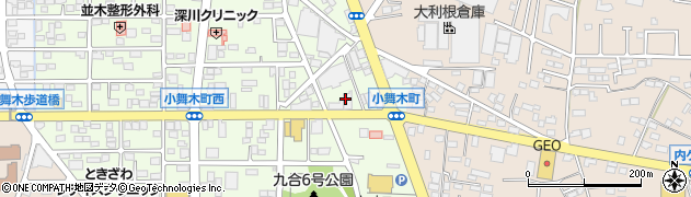 コバック太田小舞木店周辺の地図