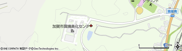 石川県加賀市熊坂町（テ）周辺の地図