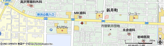 眼鏡市場太田新井町店周辺の地図
