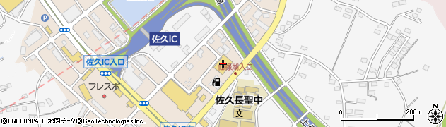 オートアールズ佐久インター店周辺の地図