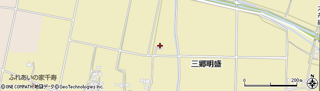 長野県安曇野市三郷明盛3794周辺の地図