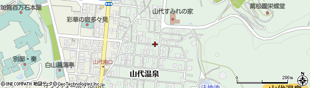 石川県加賀市山代温泉ル周辺の地図