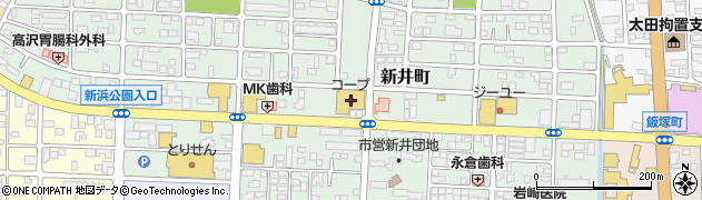 コープ新井店周辺の地図