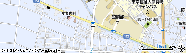 東京福祉大学前周辺の地図