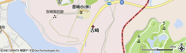 福井県あわら市吉崎周辺の地図