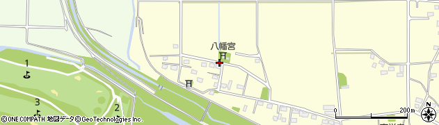 川井八幡宮前周辺の地図