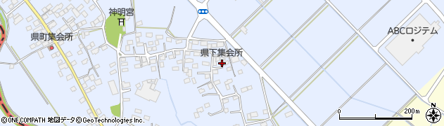 県下集会所周辺の地図