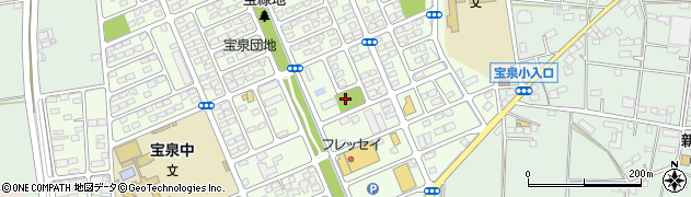 宝町南公園周辺の地図