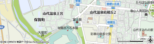 温泉めい想倶楽部富士屋周辺の地図