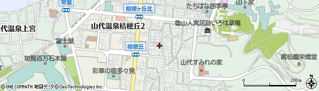 石川県加賀市山代温泉（カ）周辺の地図