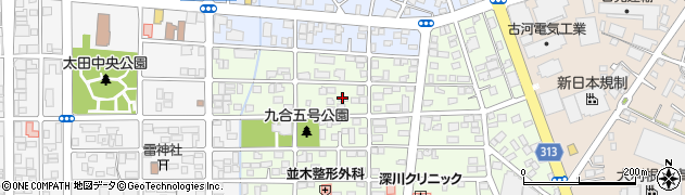 山崎ジュウキミシン太田店周辺の地図