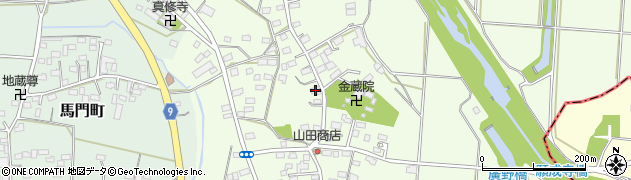 栃木県佐野市越名町794周辺の地図