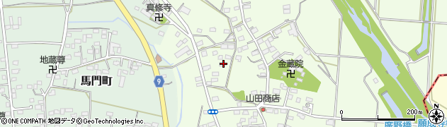 栃木県佐野市越名町806周辺の地図