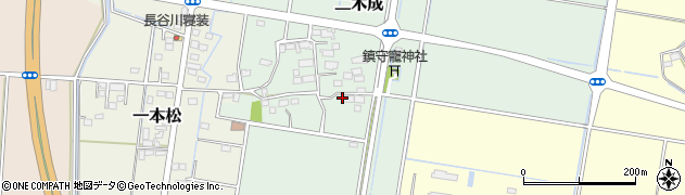 茨城県筑西市二木成480周辺の地図