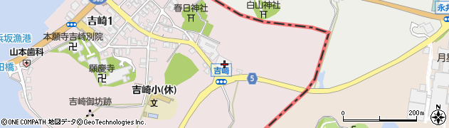 福井県あわら市吉崎16周辺の地図
