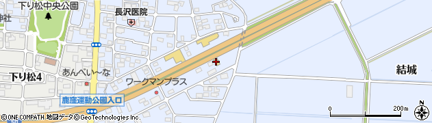 ラーメン山岡家 結城店周辺の地図
